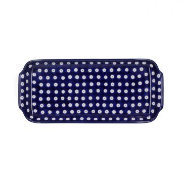 Cake Dish Oblong - Blue Eyes