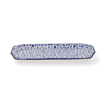 Cake Dish Oblong - Dancing Hearts