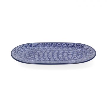 Dish Wide Oval - Lace