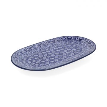 Dish Wide Oval - Lace